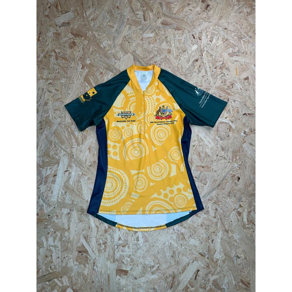 Australia 2013 IDBF World Nations Boat Championships Jersey Yellow Men’s Sz 10